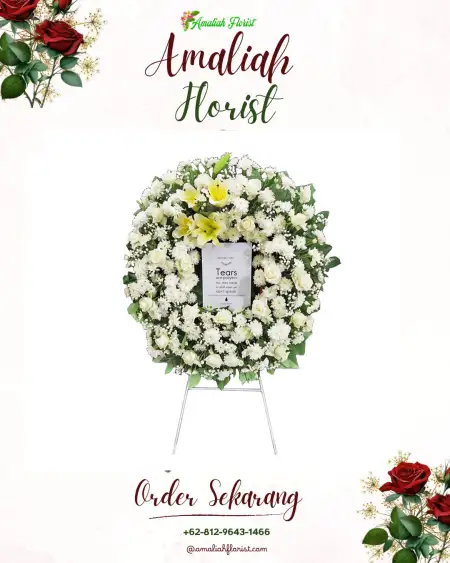 Krans Bunga Duka Tegalgirang